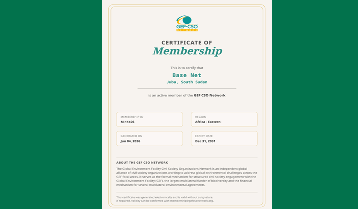 Base Net is a member of GEF CSO Network
